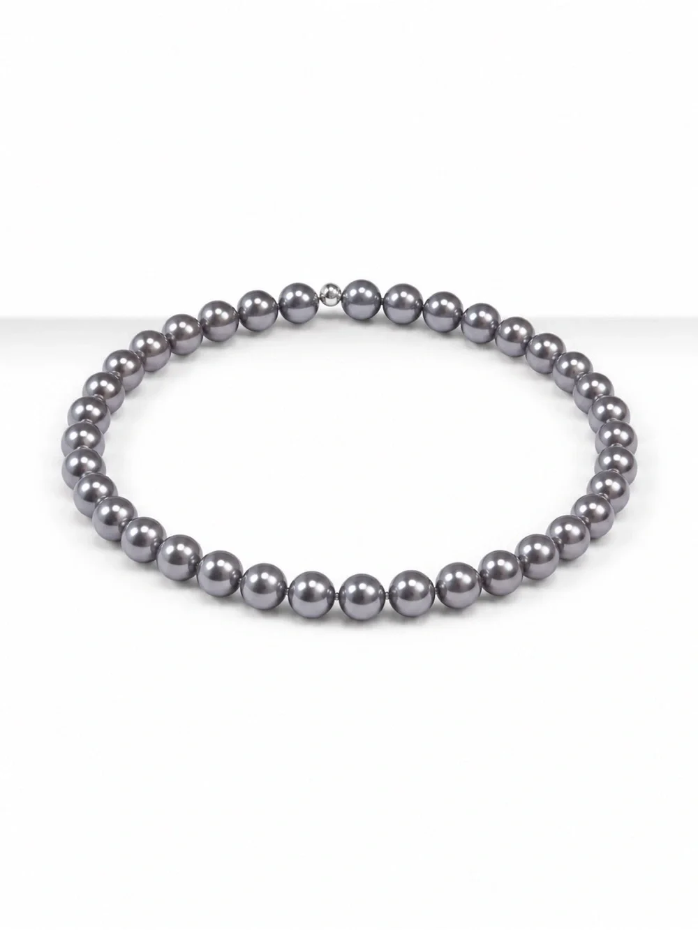 Lavender Swarovski Crystal Pearl Stretch Bracelet